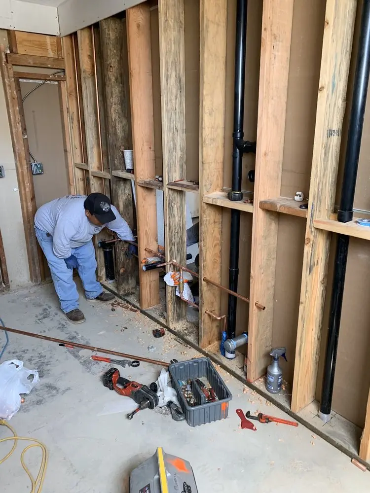 Commercial rough-in plumbing for Commercial Plumbing in East Boxwood Estates